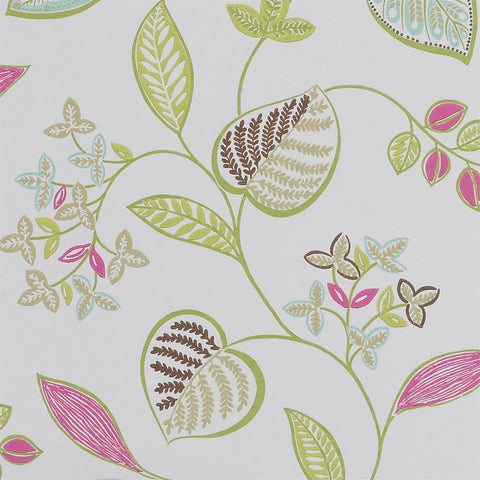 Samara - Lime Fuchsia Aqua and Neutrals