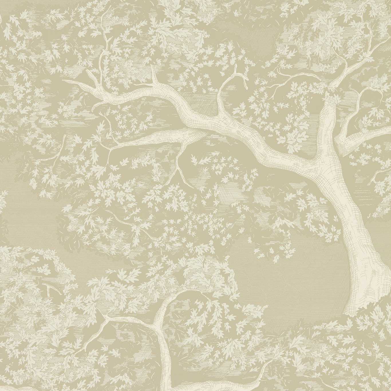 Eternal Oak Wallcovering - Incense / Pearl