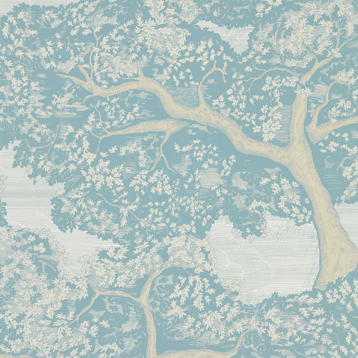 Eternal Oak Wallcovering - Sky Blue / First Light