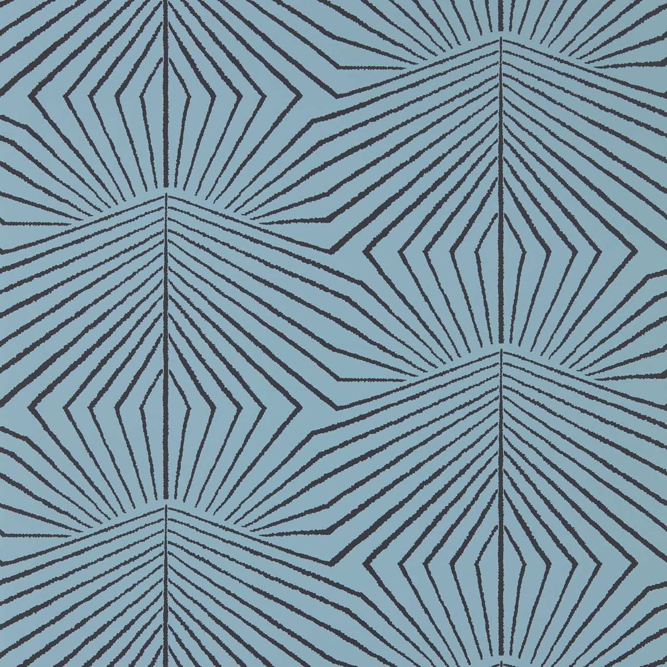 Dawning Wallpaper - Copenhagen Blue / Ritual