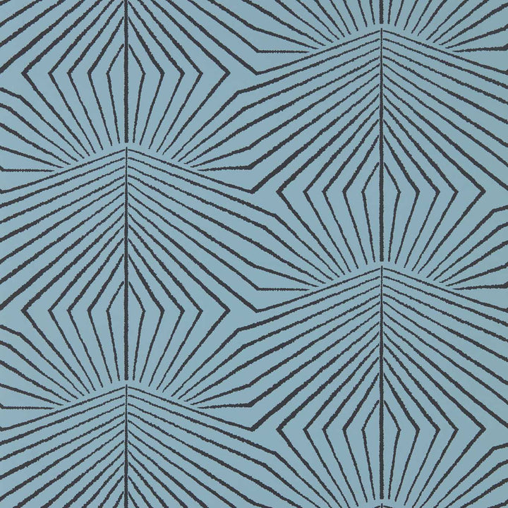Dawning Wallpaper - Copenhagen Blue / Ritual