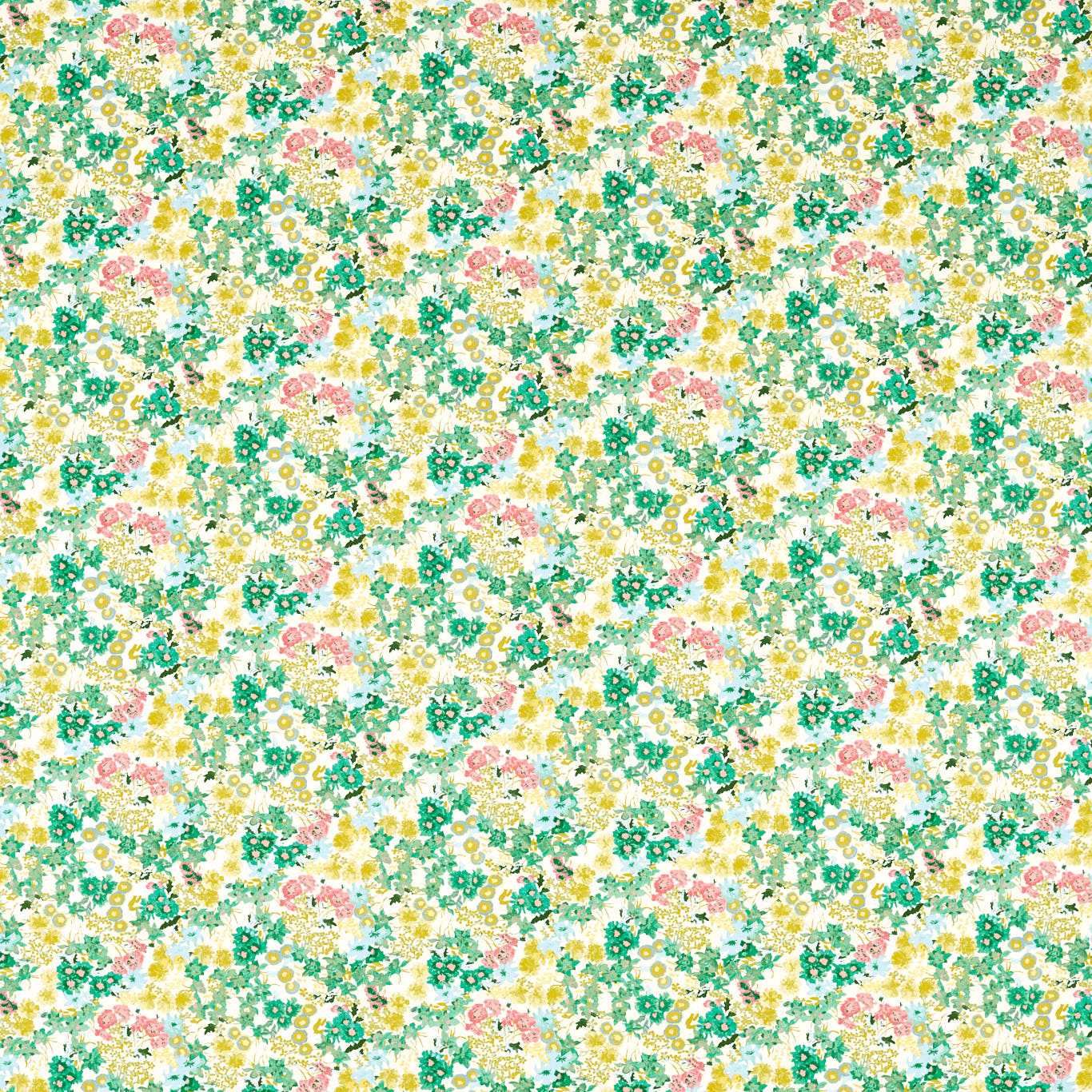 Wildflower Meadow - Rose / Emerald / Peridot