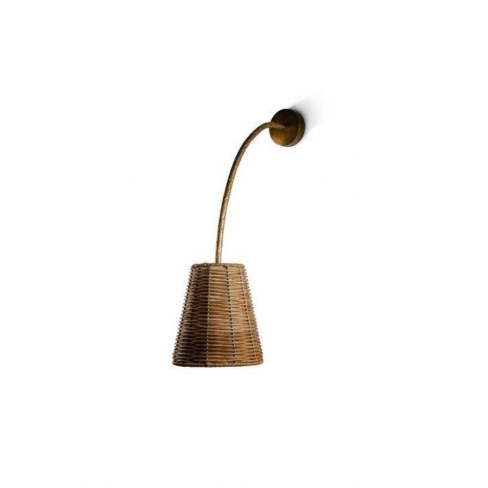 Small Huck Wall Light - French Brass