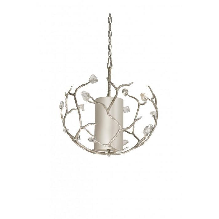 Sm Blossom Chandelier - (Shade) Decayed Silver