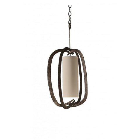 Miro Pumpkin Chandelier - Burnt Silver