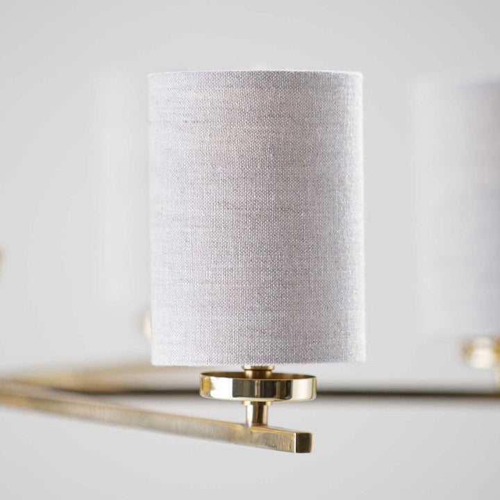 Clare Chandelier - Brass