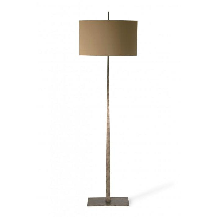 Tapering Harral Floor Lamp - Burnt Silver
