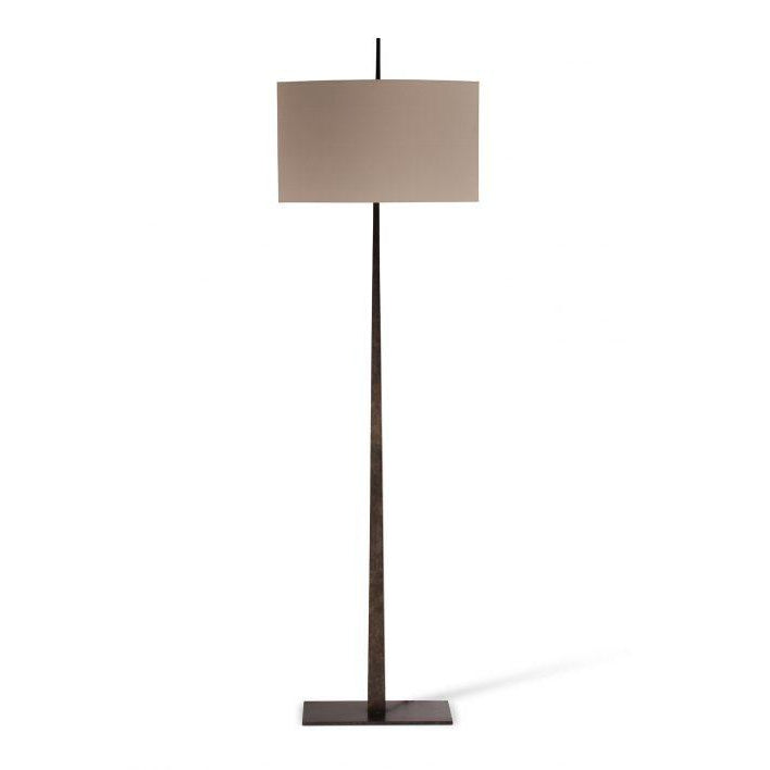 Tapering Harral Floor Lamp - Bronzed