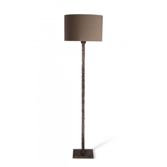 Static Floor Lamp - Burnt Silver