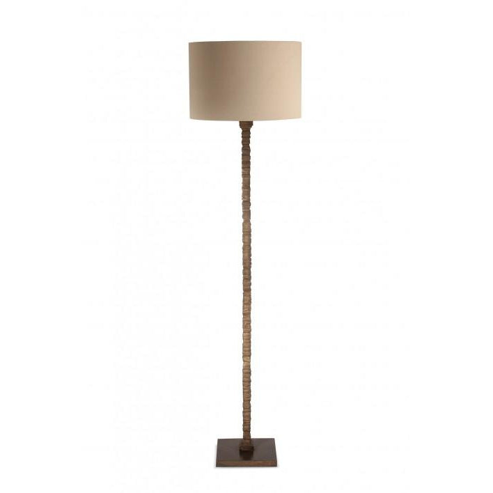 Static Floor Lamp - French Brass