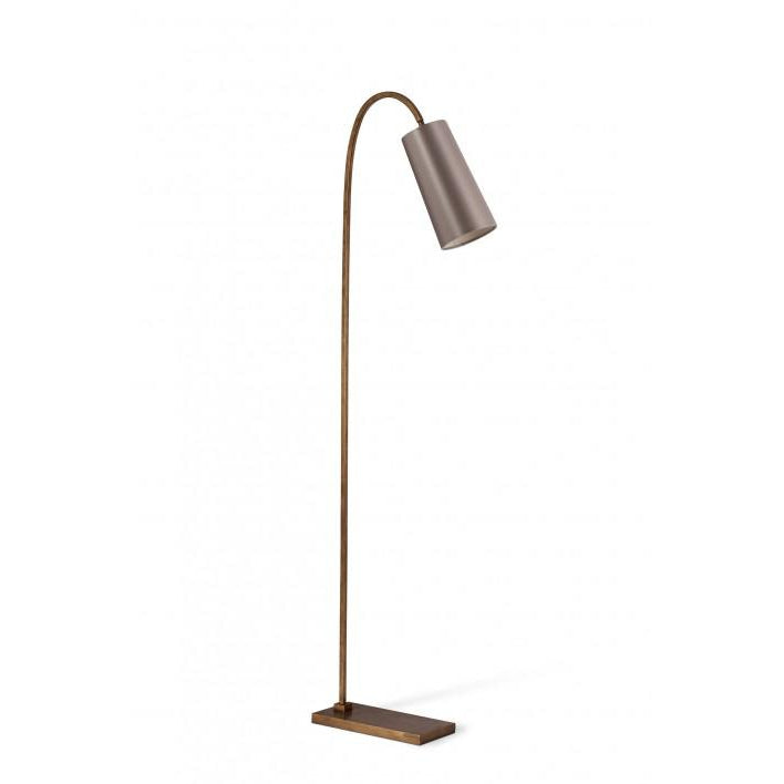 Willow Floor Lamp - French Brass