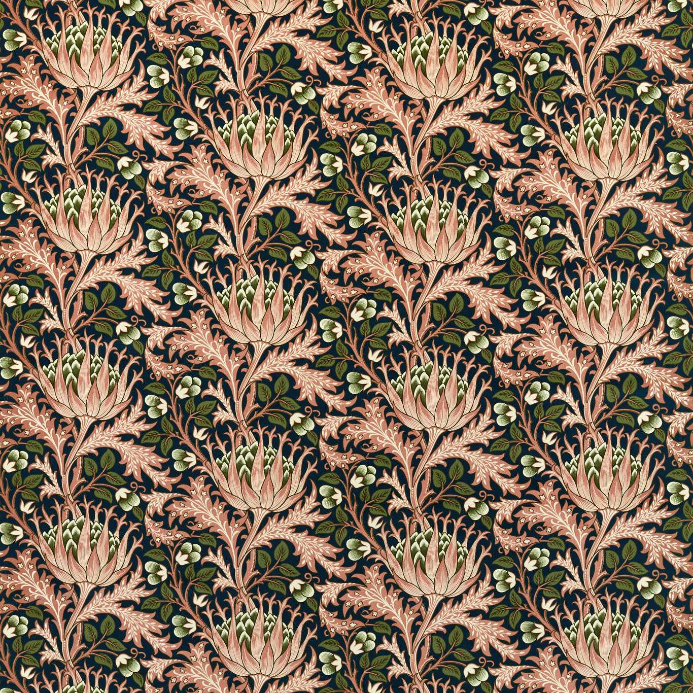 Artichoke Velvet - Inky Fingers/Blush