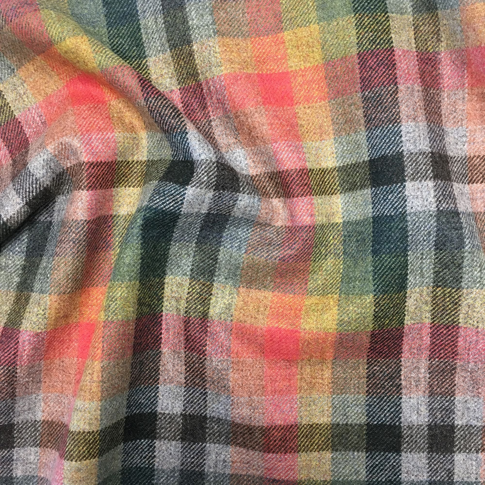 Mandarin Plaid - Flame