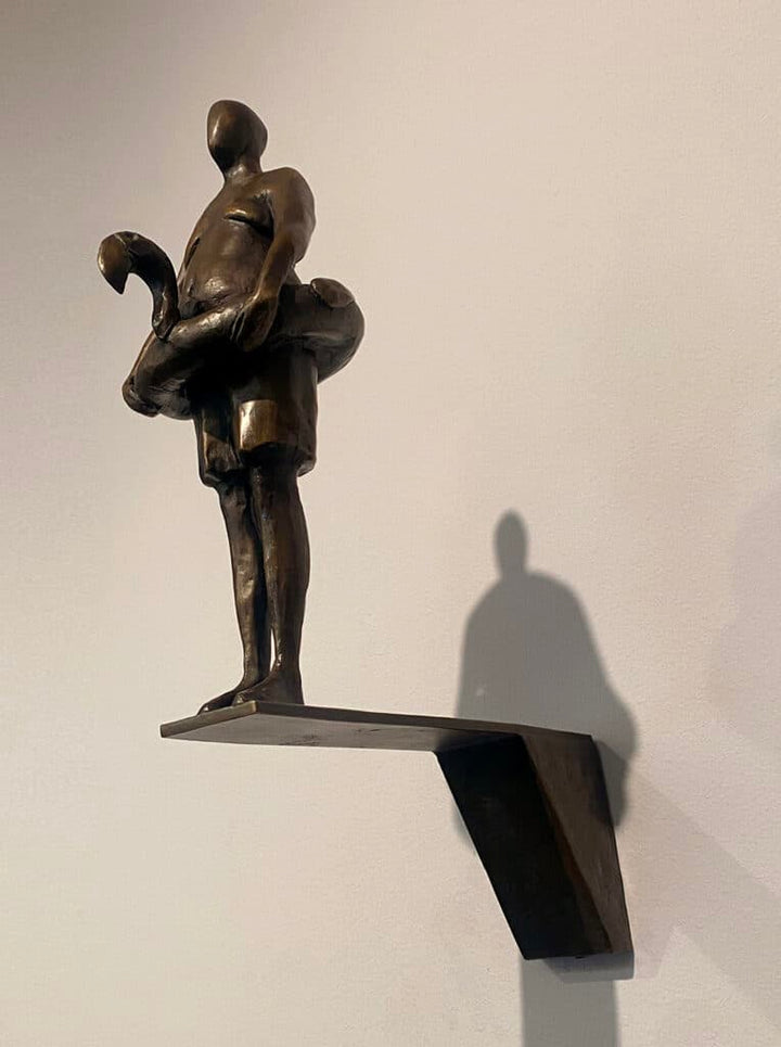 Man on Diving Board Study II