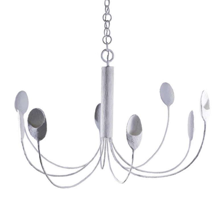 Oyster Ceiling Light - Plaster White