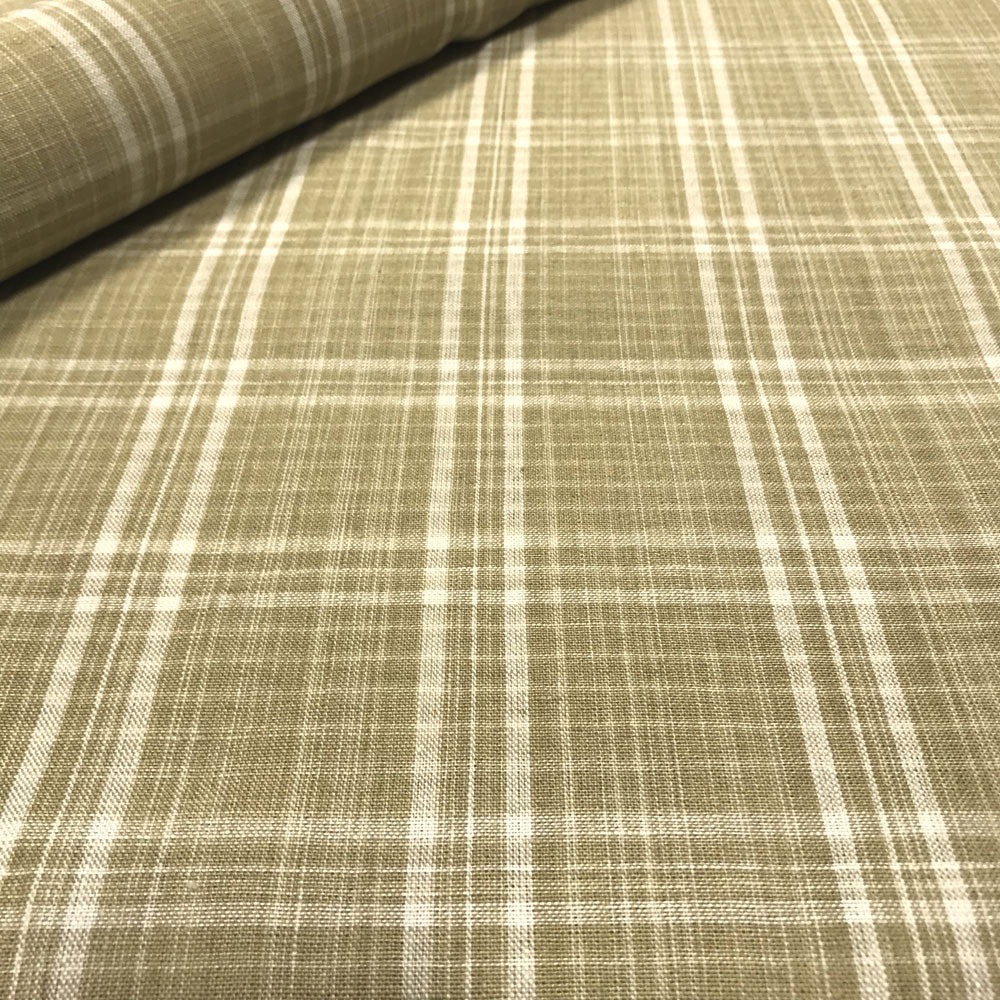 Peverell Check - Sand