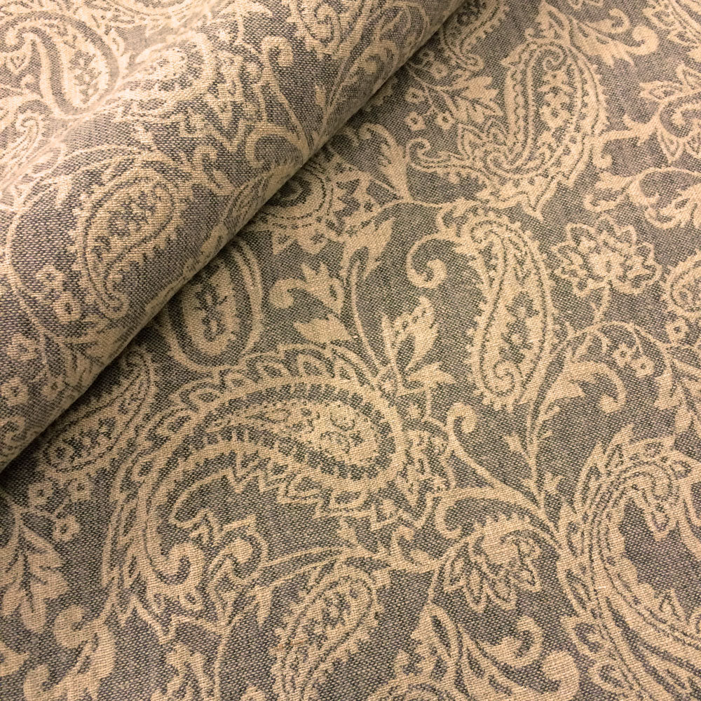 Pomeroy Paisley (reversible) - Charcoal