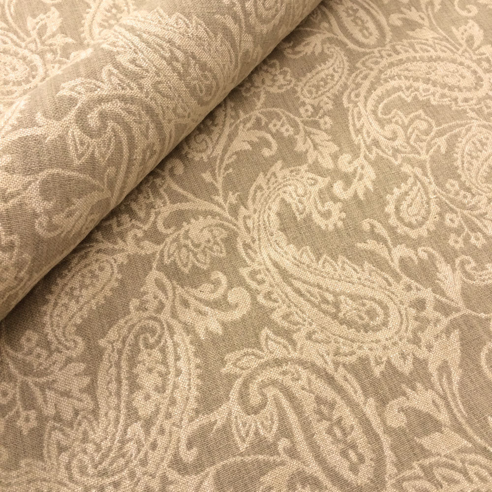 Pomeroy Paisley (reversible) - Oatmeal
