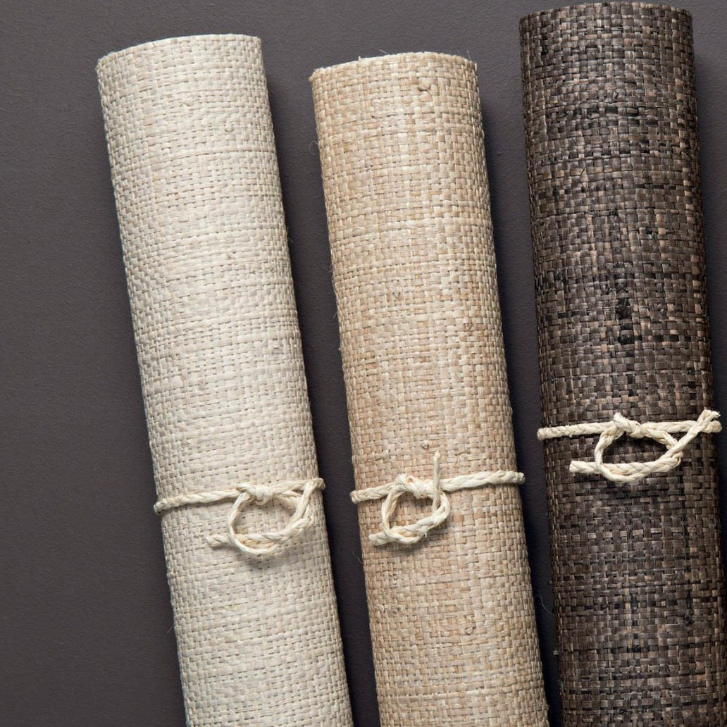 Raffia Mural 2 - Pure Raffia, Pure Fleece