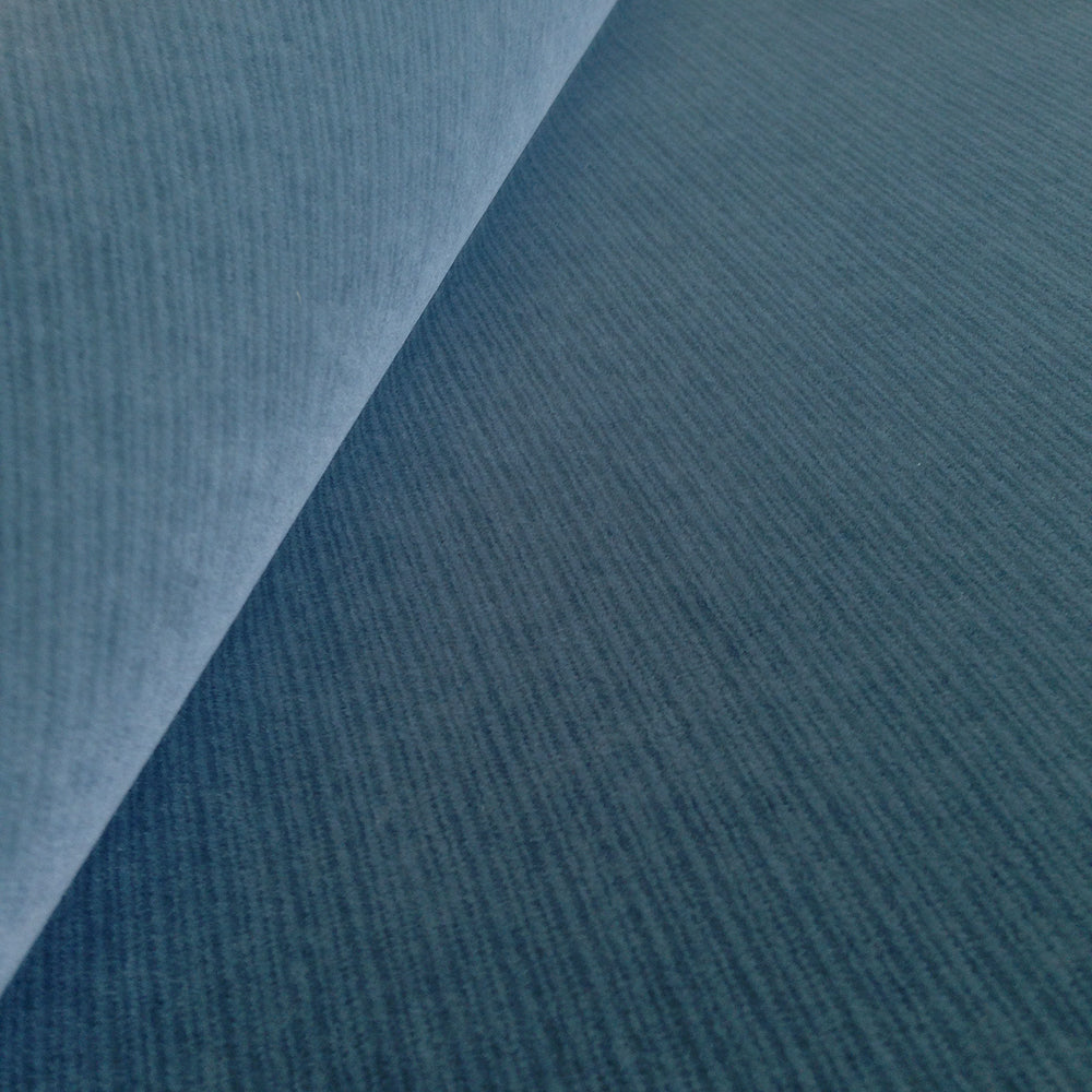 Riffle Vintage Velvet - Cadet