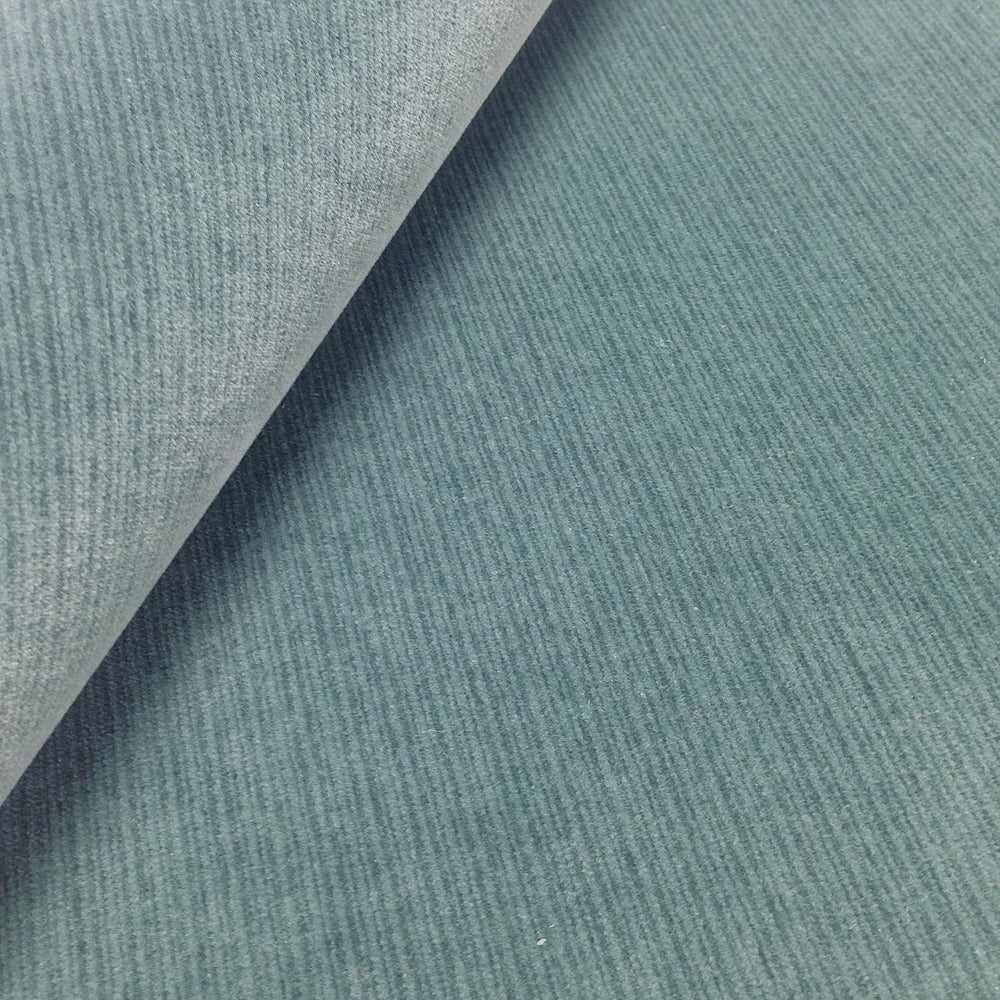 Riffle Vintage Velvet - Chalk Blue