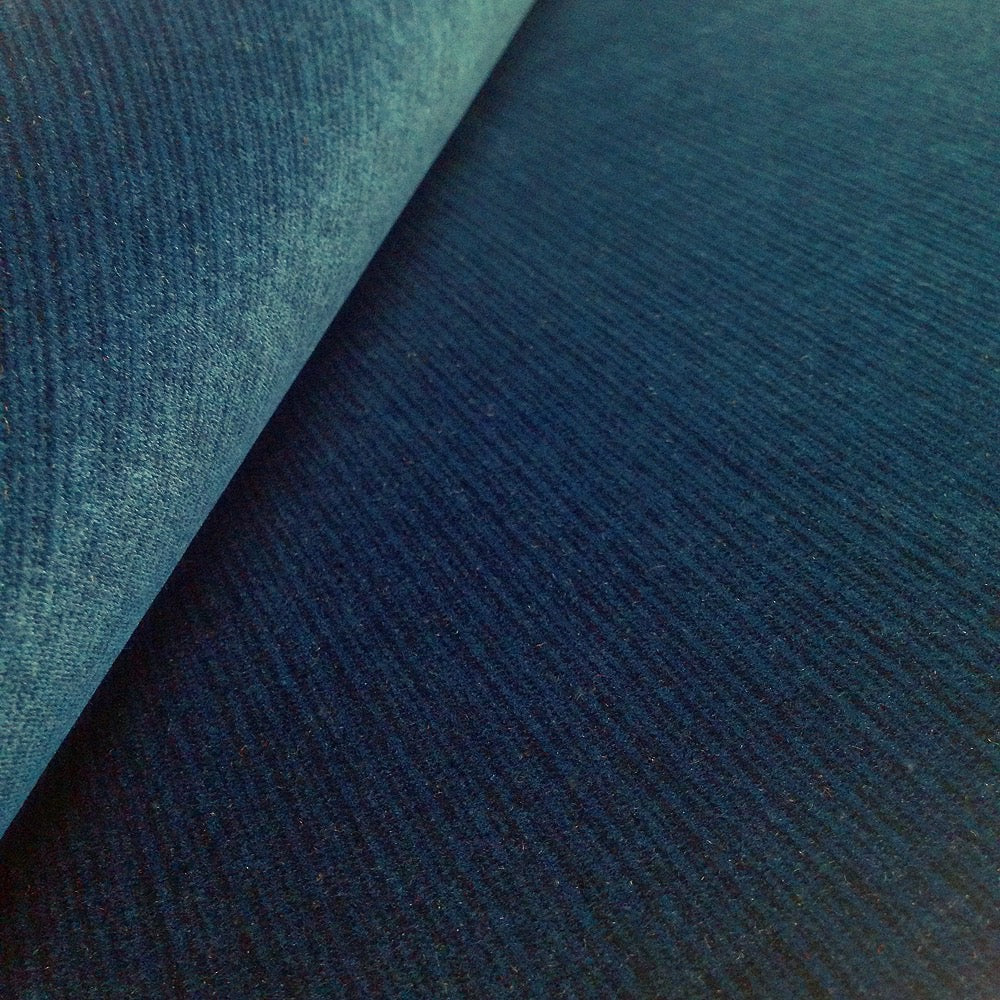 Riffle Vintage Velvet - Ink Blue
