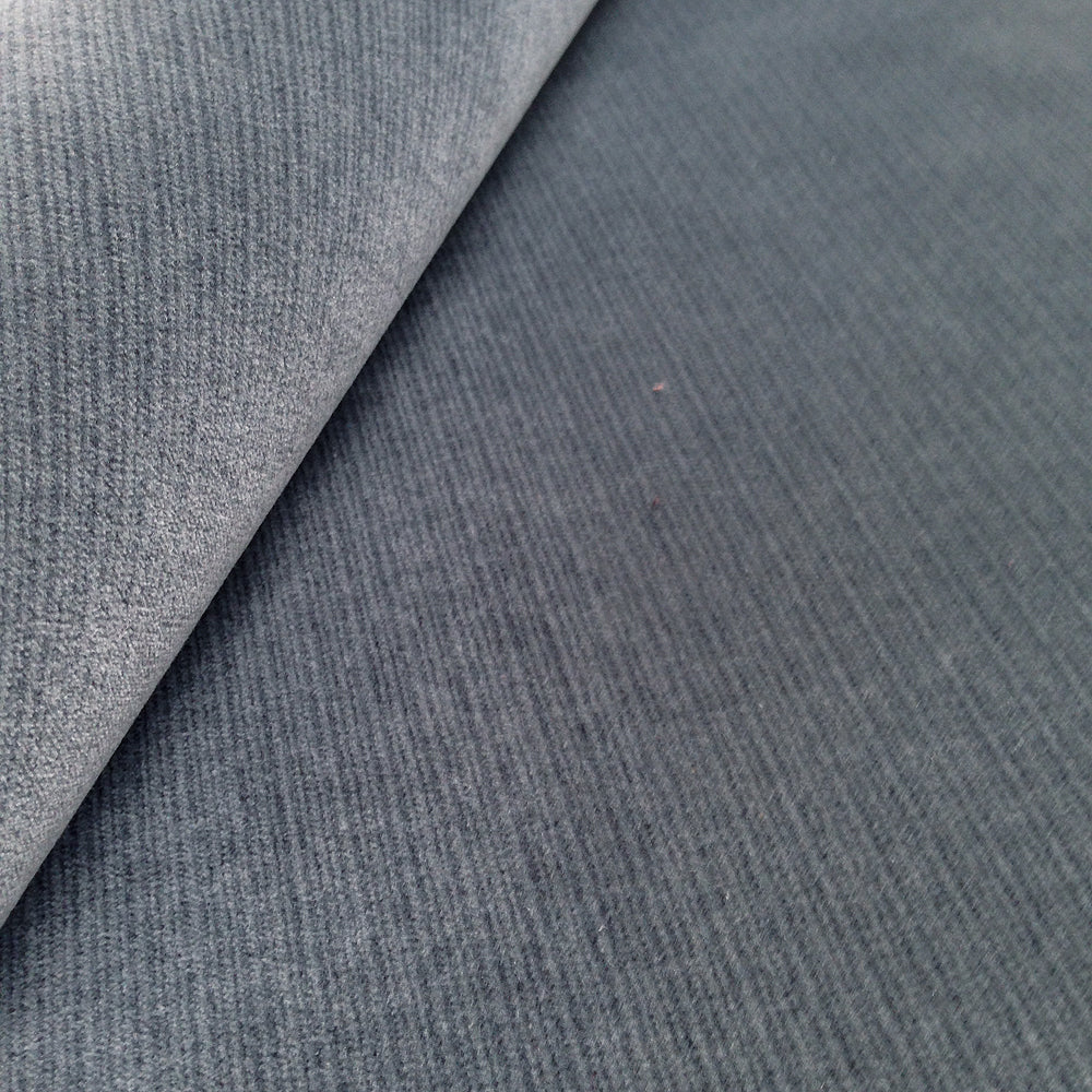Riffle Vintage Velvet - Storm Grey