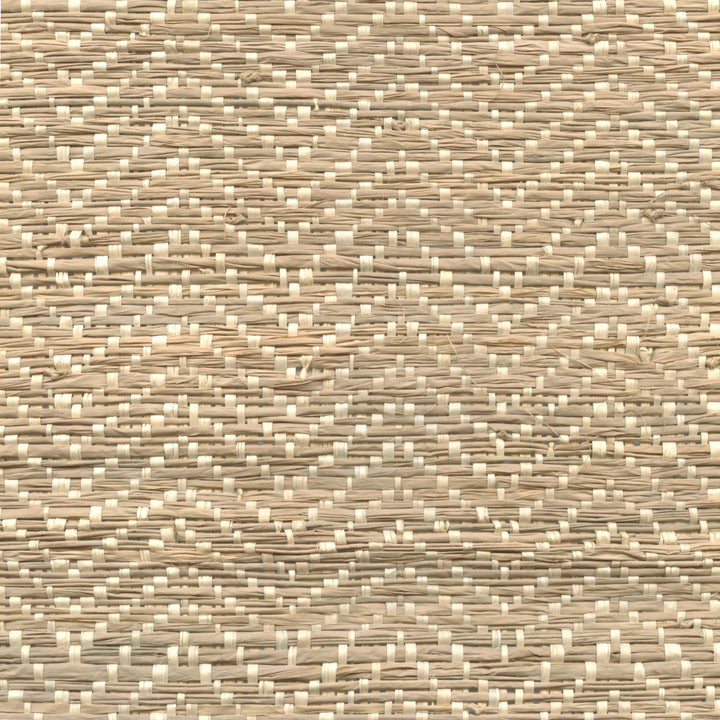 Raffia - Chevron, Sand-Natural