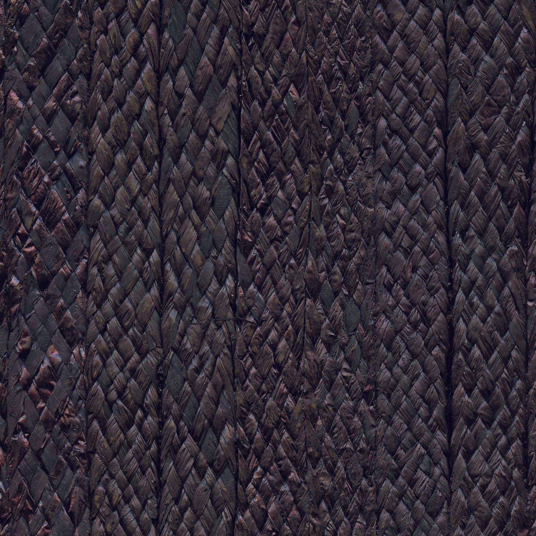 Raffia - Black Braided