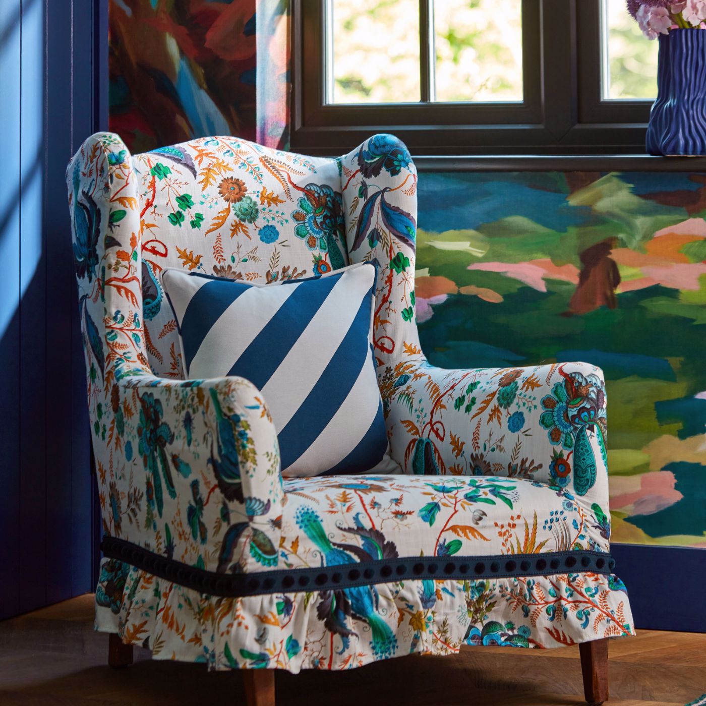 Wonderland Floral - Spinel / Peridot / Pearl