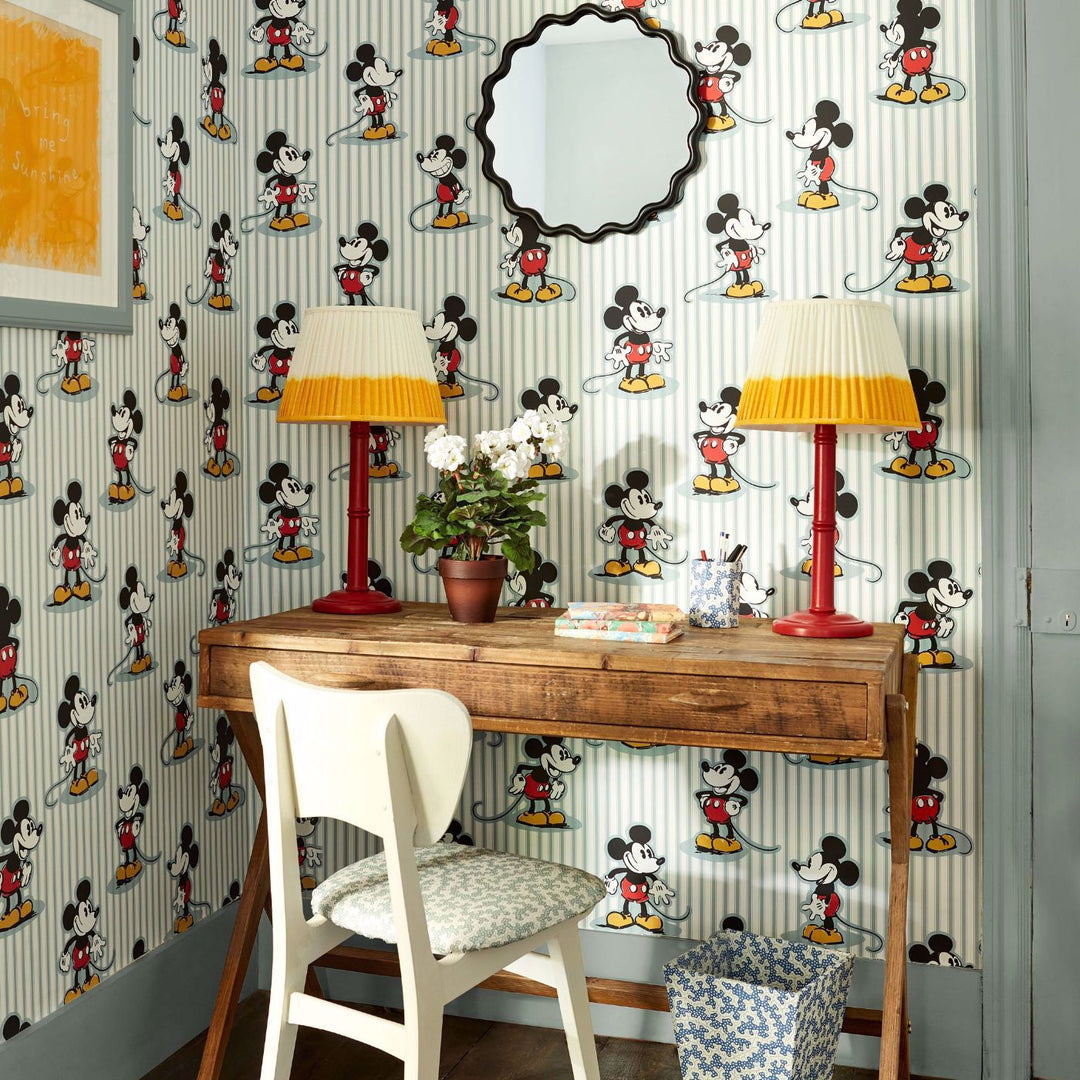 Mickey Stripe Wallcovering - Humbug