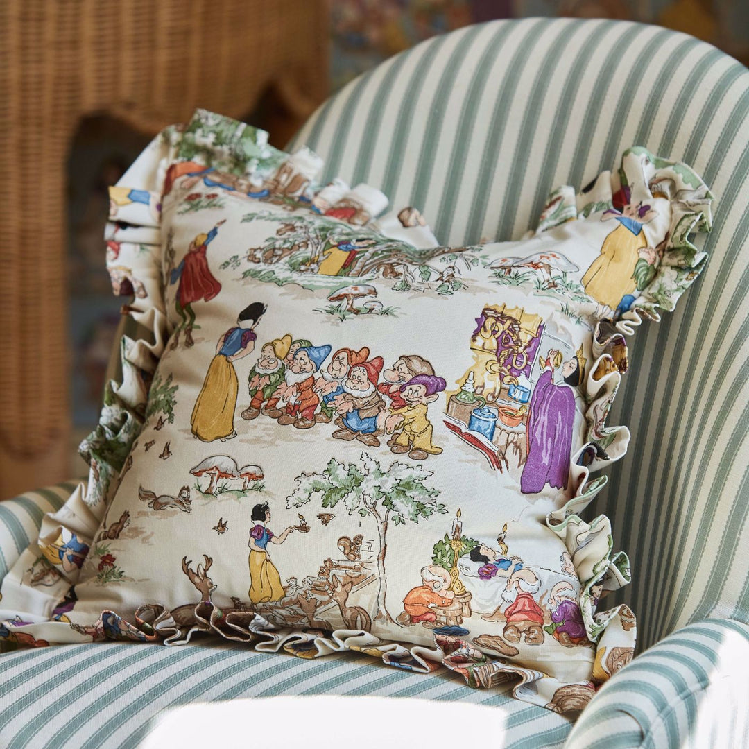 Snow White - Puddle Blue