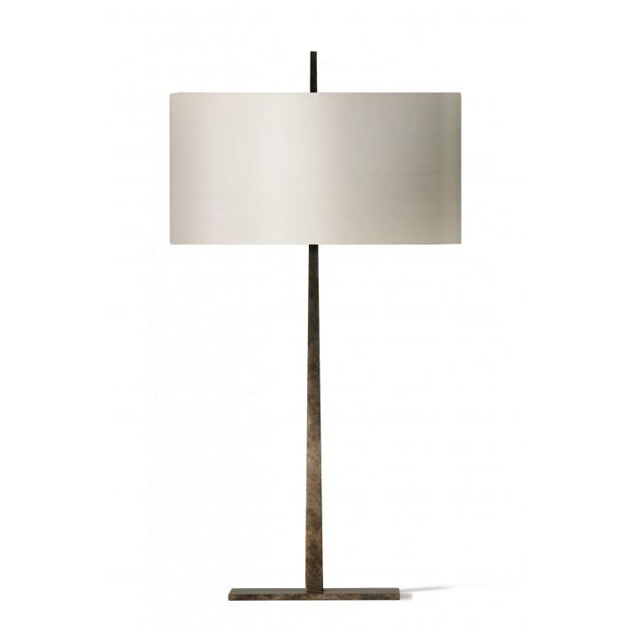 Small Tapering Harral Lamp - Burnt Silver