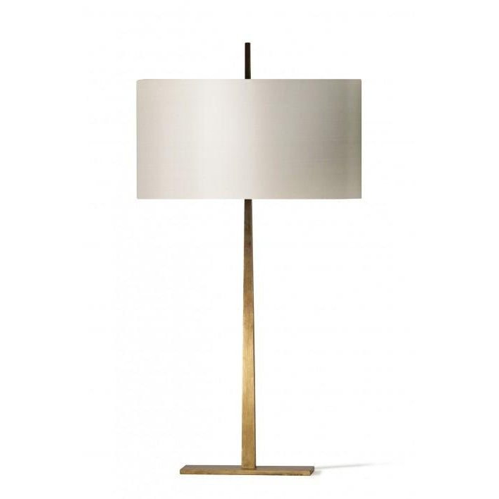 Small Tapering Harral Lamp - French Brass