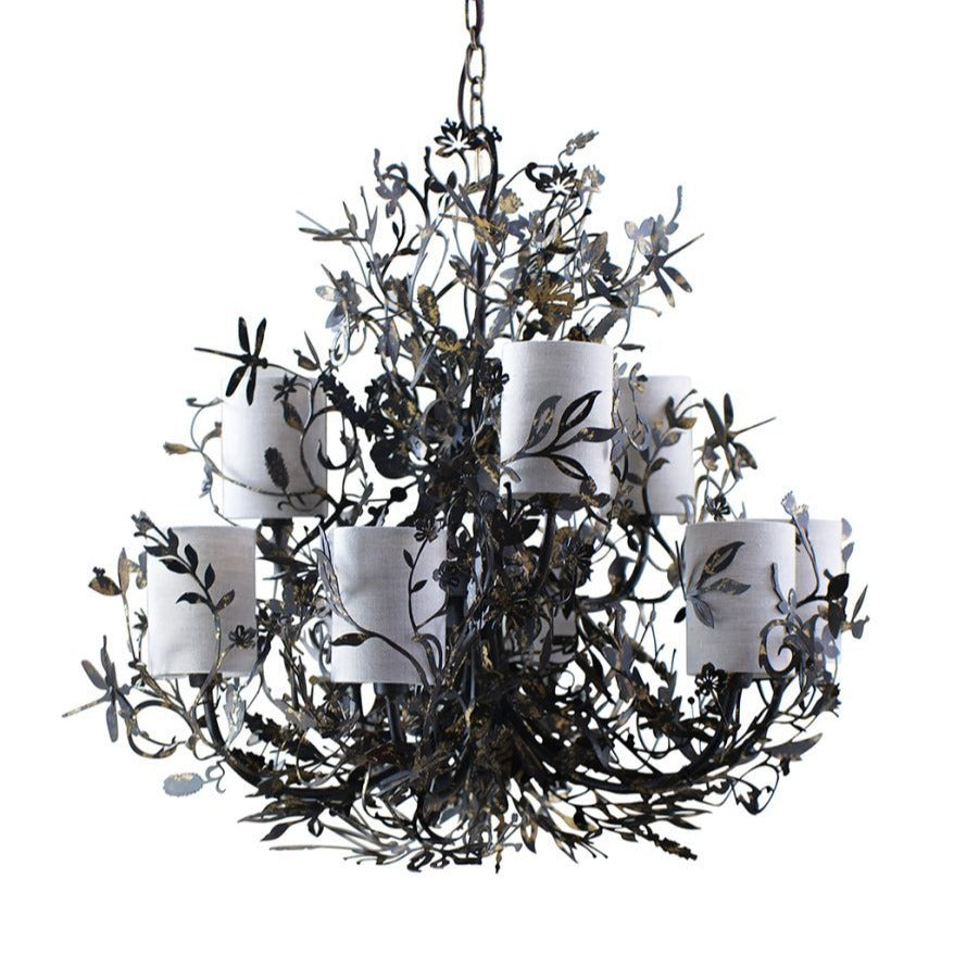 Spry Ceiling Light, Large - Gilded Rust