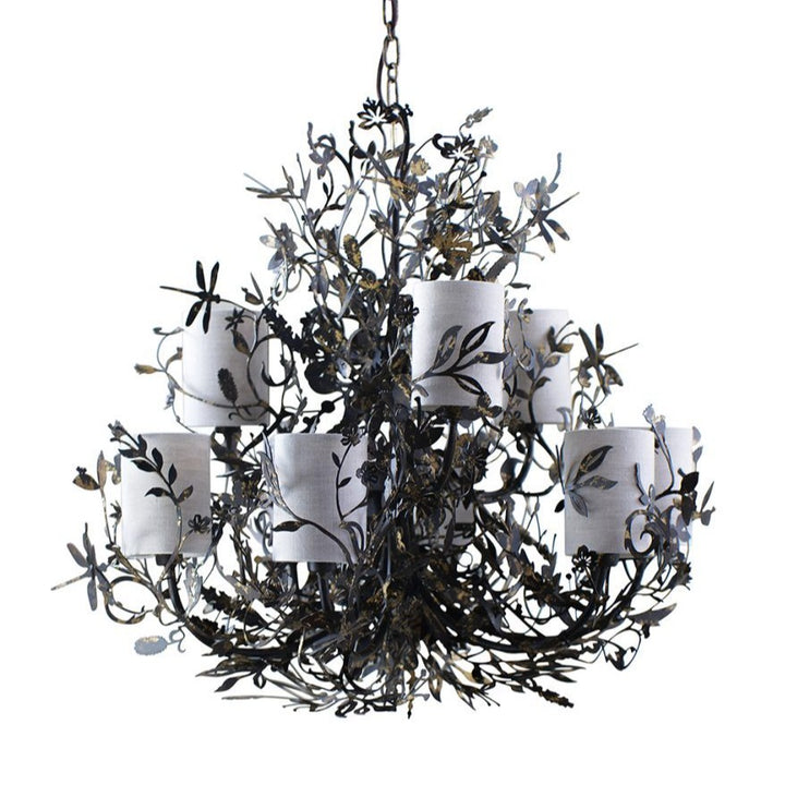 Spry Ceiling Light, Large - Gilded Rust