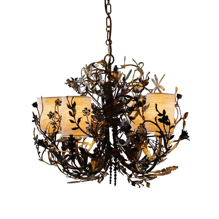 Spry Ceiling Light, Small - Gilded Rust