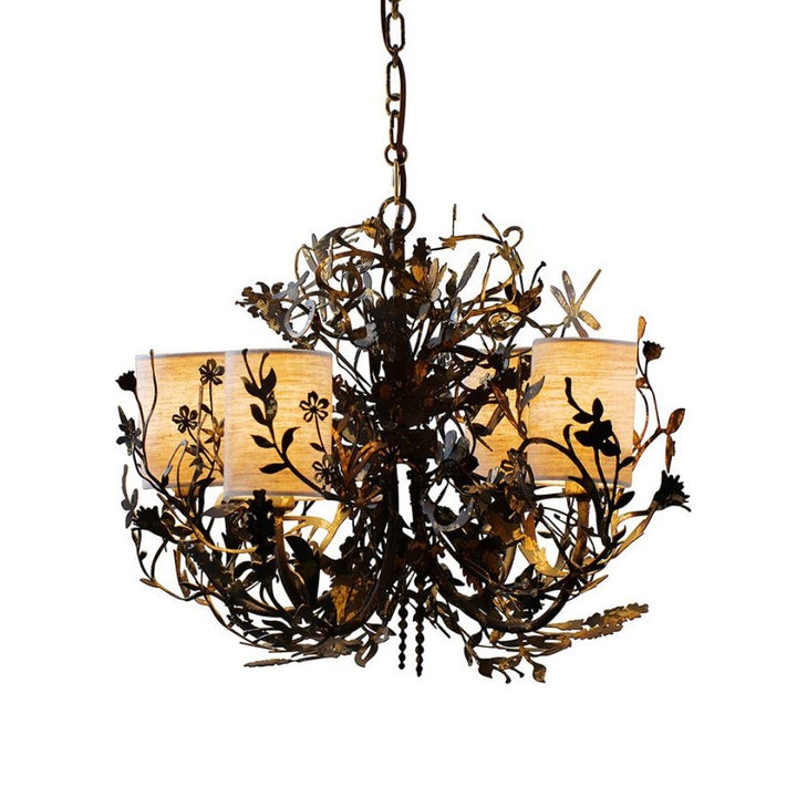 Spry Ceiling Light, Small - Gilded Rust