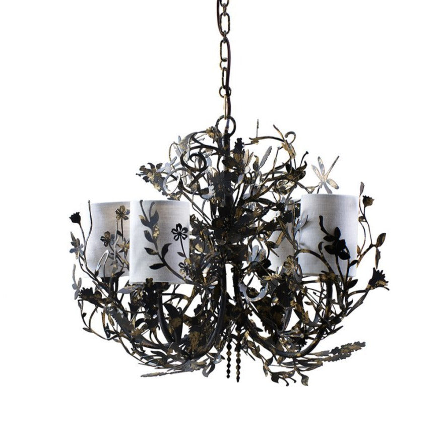 Spry Ceiling Light, Small - Gilded Rust