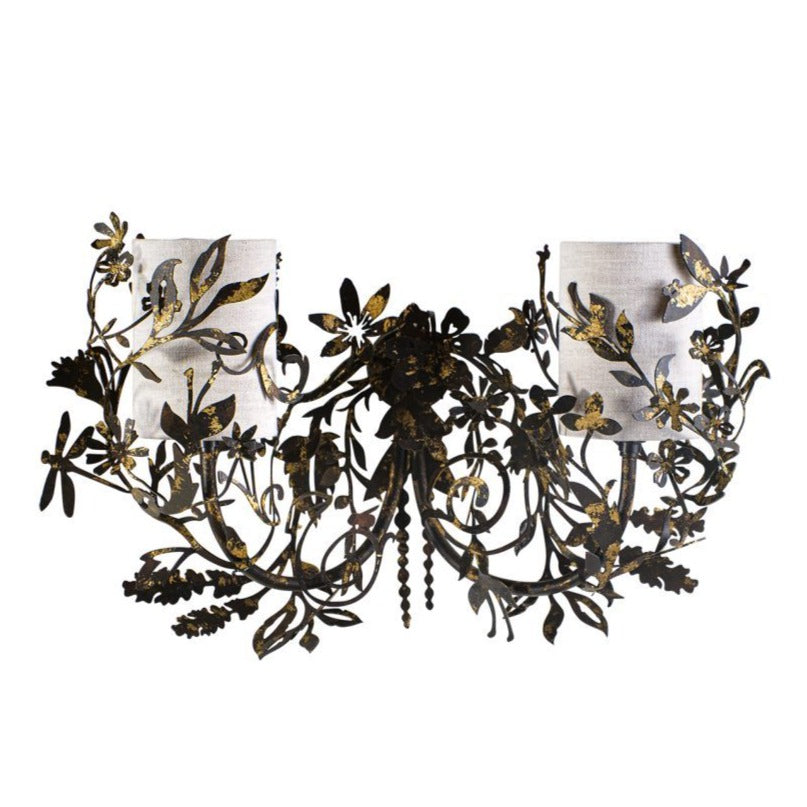 Spry Wall Light, Medium - Gilded Rust