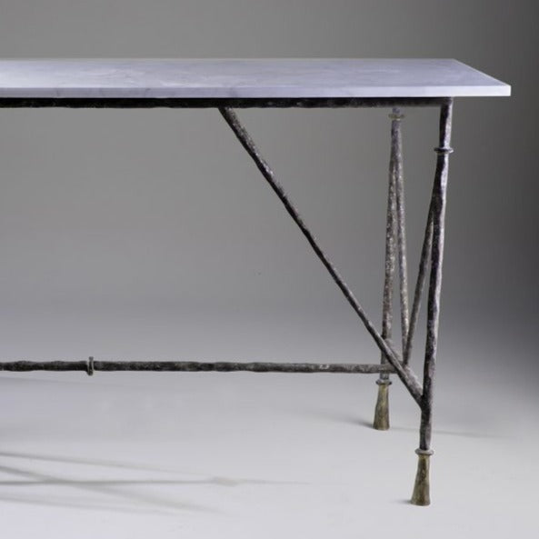 Stanley Console Table - Old Rust