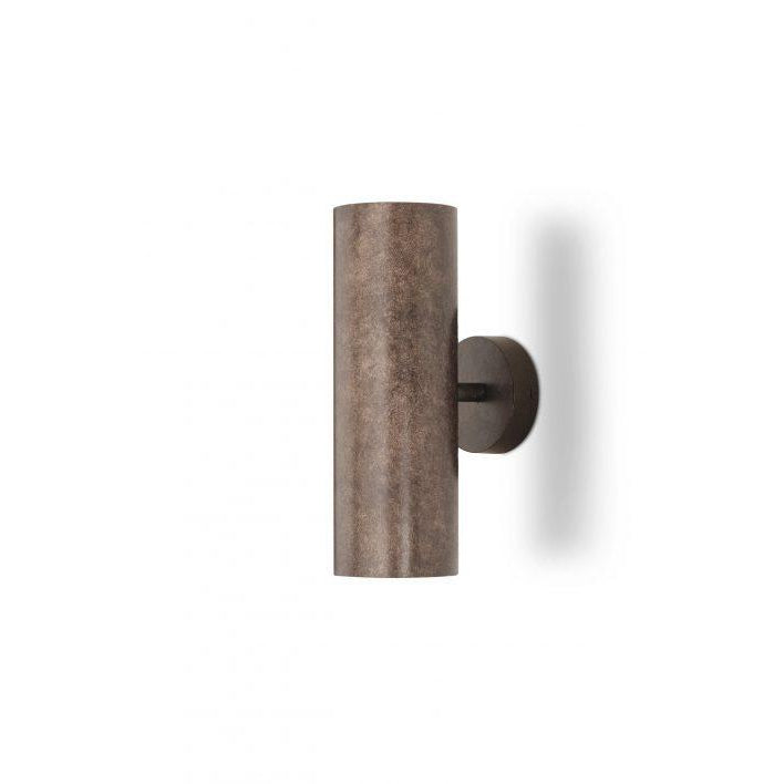 Pillar Wall Light - Burnt Silver