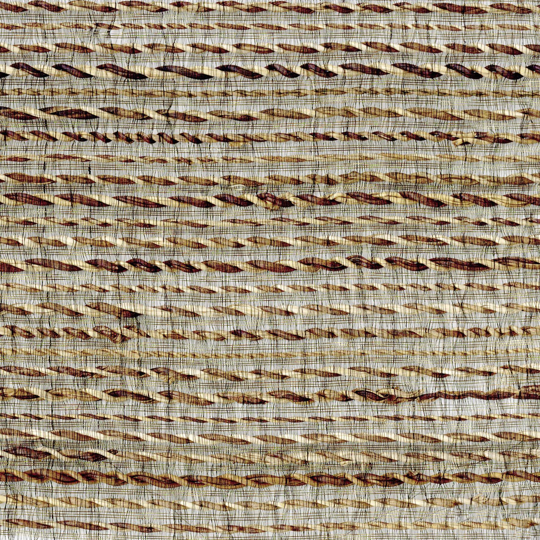 Hanging Garden - Twisted Abaca, Black Gold