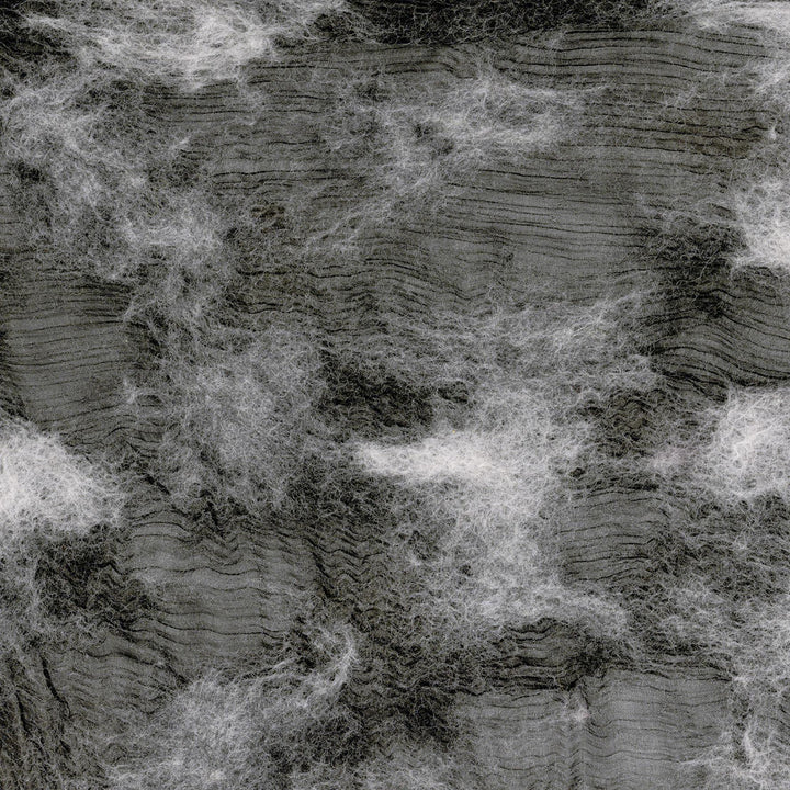 Hanging Garden - Felted Veil, Black