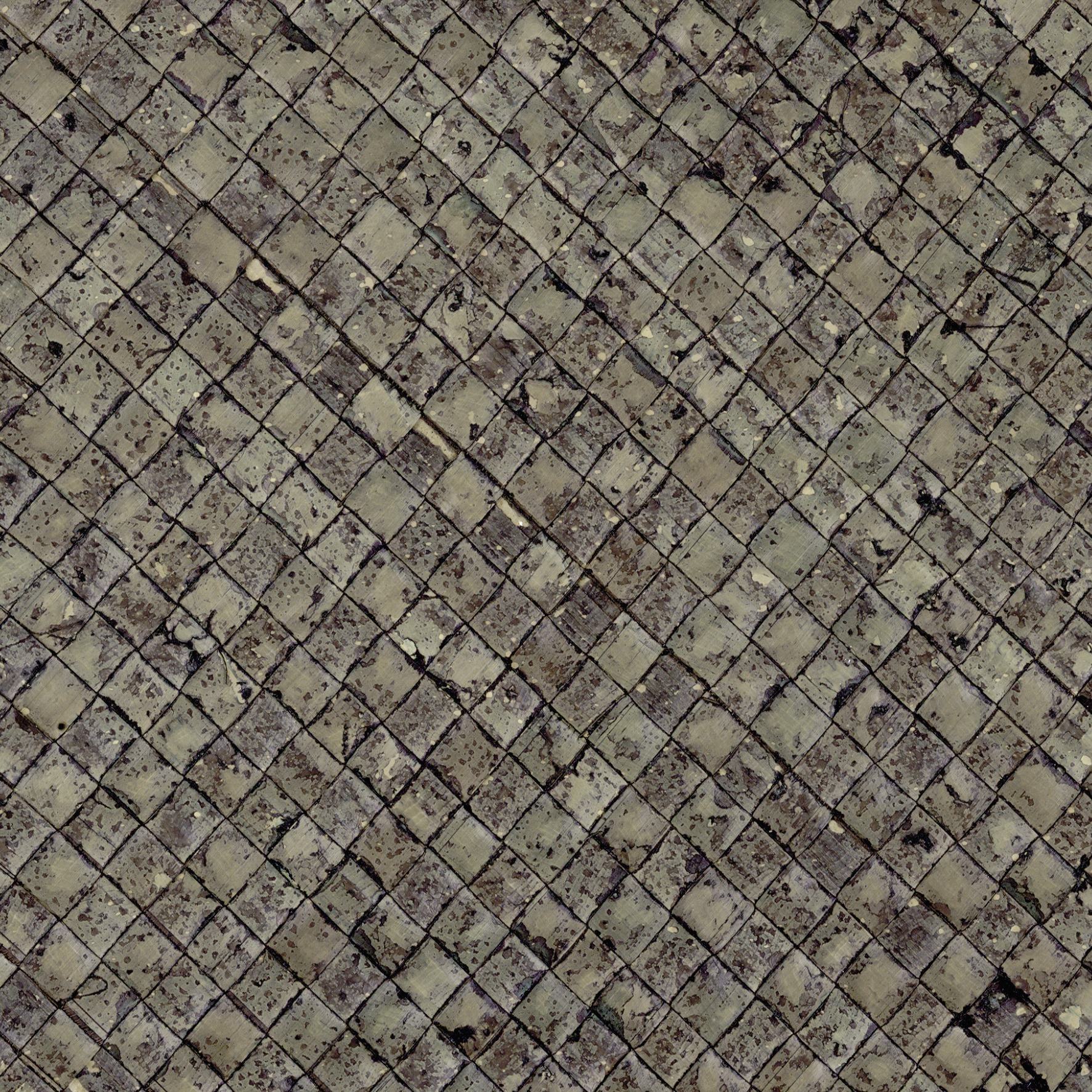 Palm Wall - Buri, Smoky Gray