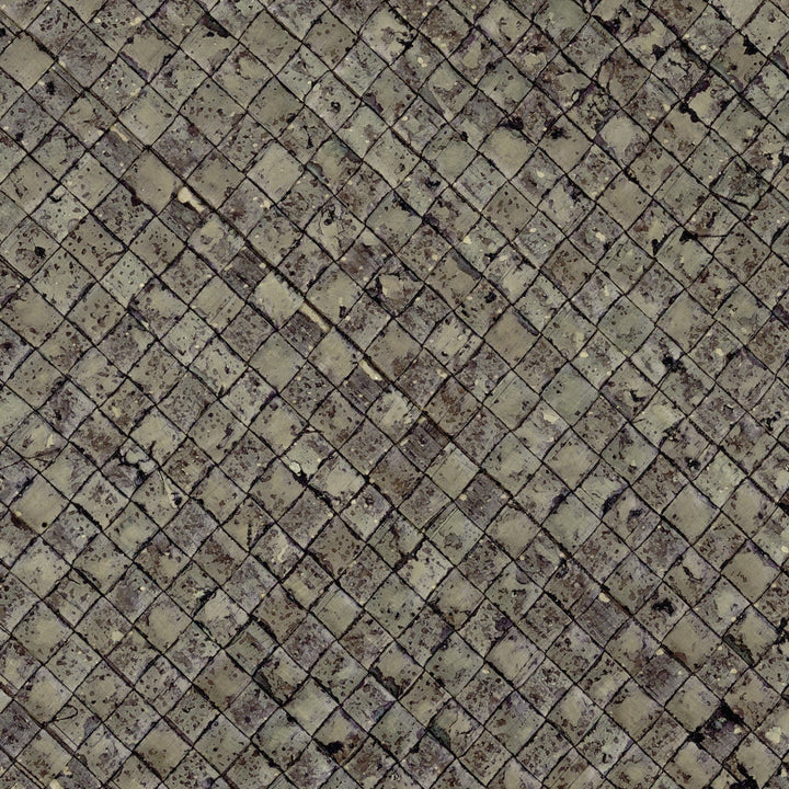 Palm Wall - Buri, Smoky Gray