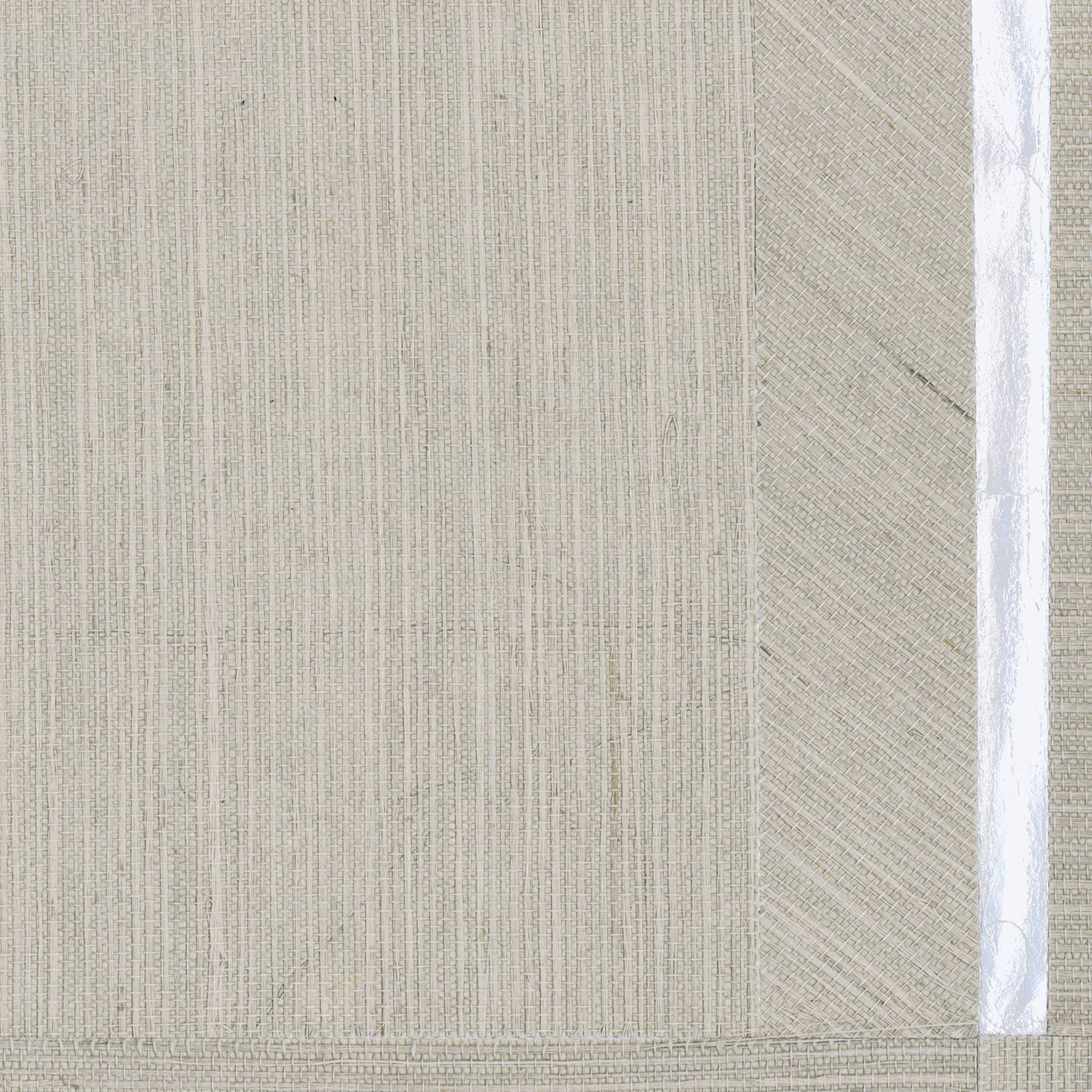 Sisal - Square, Beige Silver