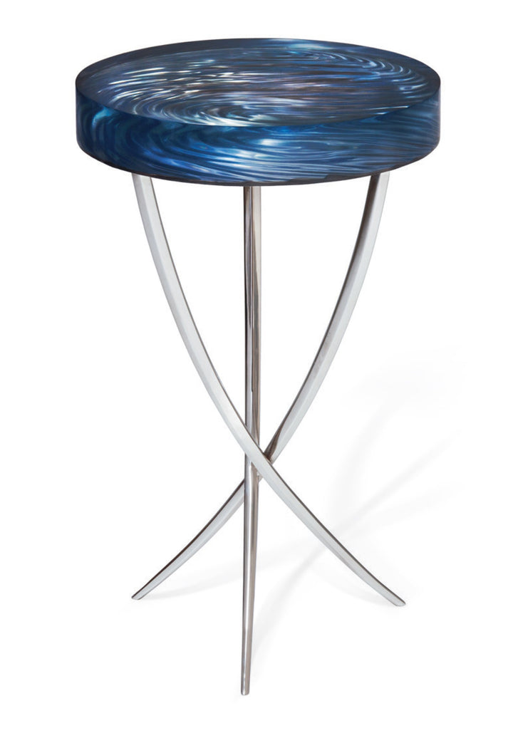 Sotto Side Table with Lac Resin