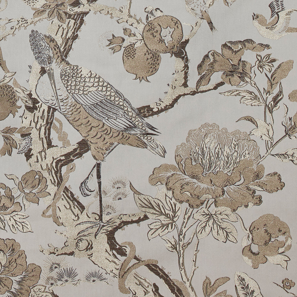 Silkbird Jacquard  -  White Lac