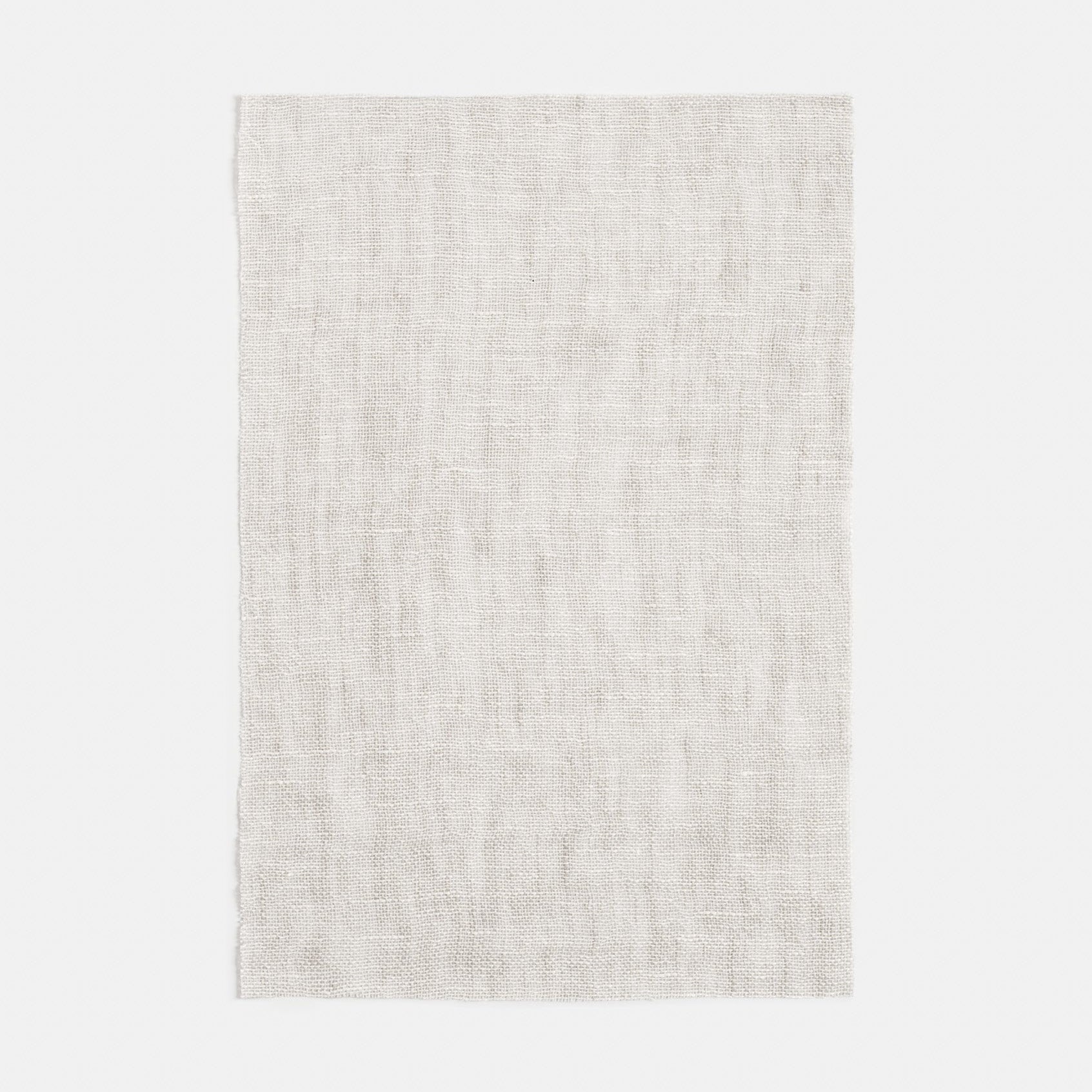 Wide Linen Leggero - Argento